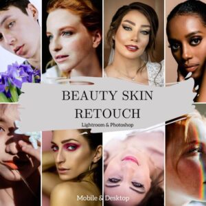 10 Beauty Skin Retouch Presets Perfect Skin Presets Portrait DNG XMP - DL Presets