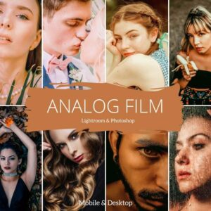 Analog Film Presets Lightroom Mobile & Desktop Film Look Presets Cinematic Aesthetic (1)