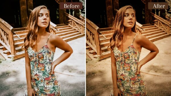 Boho Style Lightroom Presets Desktop Mobile Brown Influencer Preset DL Presets 7