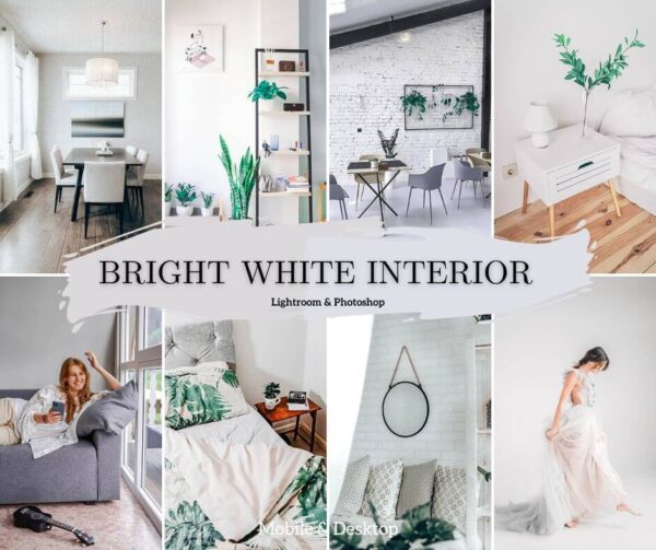 Bright White Interior Presets Indoor Home Lifestyle Clean Bright Spaces Filter (1)