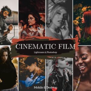 Cinematic Film Lightroom Presets Mobile & Desktop For Photoshop - DL Presets