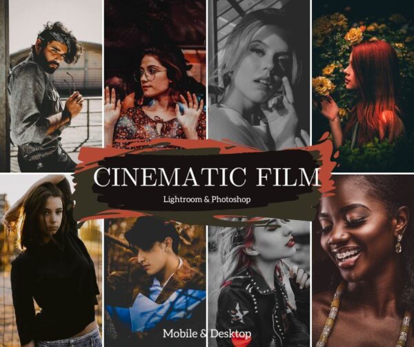 Cinematic Film Lightroom Presets Mobile & Desktop For Photoshop - DL Presets