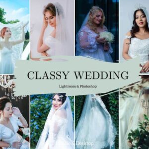 Classy Wedding Lightroom Presets Mobile & Desktop For Indoor Outdoor Photoshoot