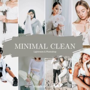 Clean Minimal Lightroom Presets Desktop & Mobile Light & Airy Filters - DL Presets