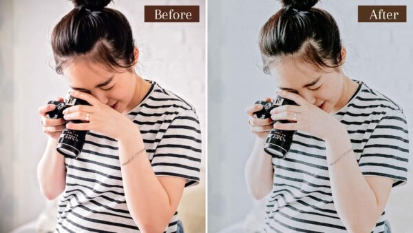 Clean Minimal Lightroom Presets Desktop Mobile Light Airy Filters DL Presets 9