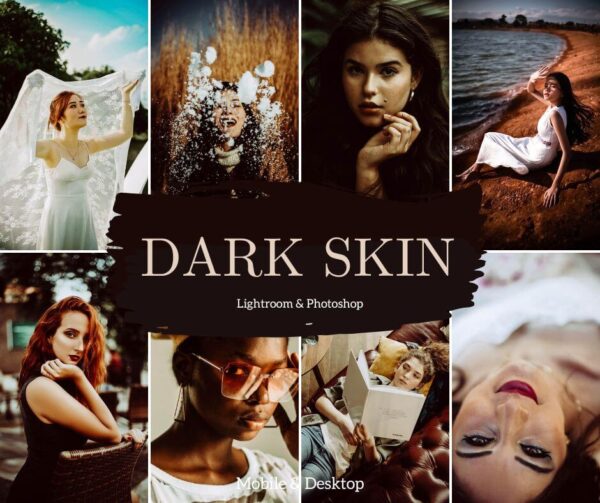 Dark Skin Presets Brown Skin Presets Selfie Preset Filters Ig -DL Presets