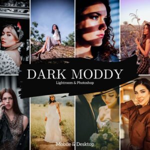 Dark and Moody Presets - Lifestyle Presets Lightroom Desktop & Mobile - DL Presets (1)