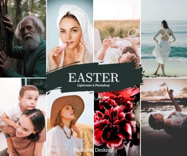 Easter Lightroom Presets Mobile & Desktop Natural Airy Preset for Spring - DL Presets