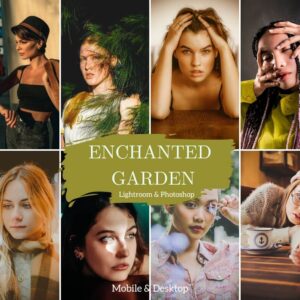 Enchanted Garden Lightroom Presets Mobile & Desktop Rich Earthy Tone Preset DL