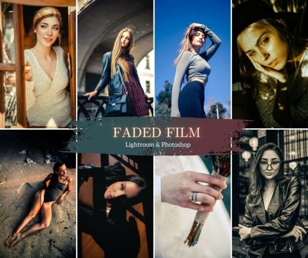 Faded Film Lightroom Presets For Mobile & Desktop Retro Preset Vintage