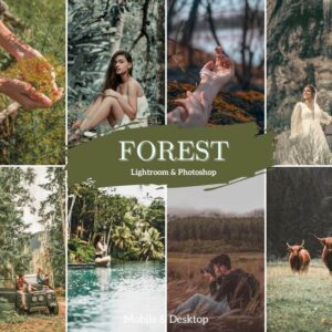 Forest Presets Lightroom Mobile & Desktop Influencer Preset Wanderlust - dl presets (1)