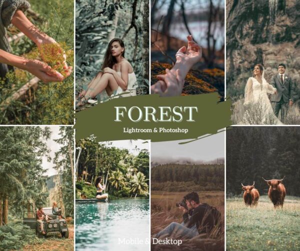 Forest Presets Lightroom Mobile & Desktop Influencer Preset Wanderlust - dl presets (1)