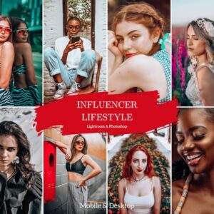 Influencer Lifestyle Presets Fashion Filter Cafe Desktop & Mobile - DL Presets