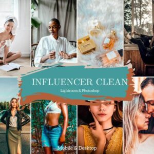 Influencer Presets Clean Lightroom Desktop & Mobile Blogger Lifestyle Preset - DL presets