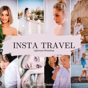 Insta Travel Mobile Lightroom & Desktop - IG Instagram Presets Wanderlust - DL Presets