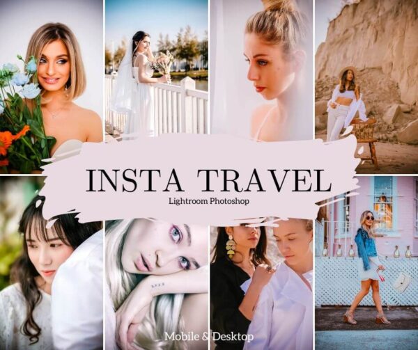 Insta Travel Mobile Lightroom & Desktop - IG Instagram Presets Wanderlust - DL Presets