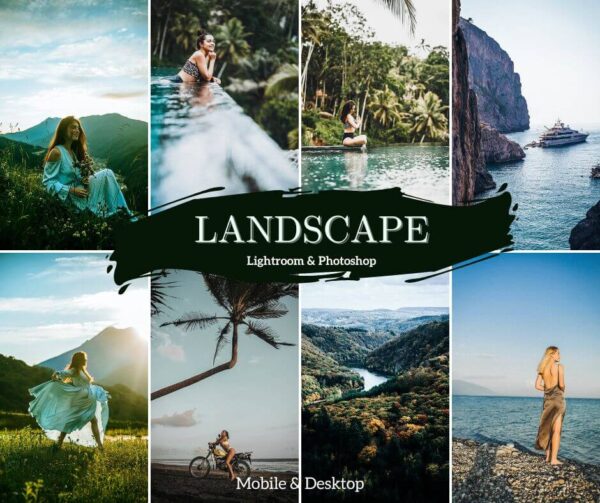 Landscape Lightroom Presets Desktop And Mobile Woods, Forests Presets IG - DL Presets