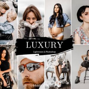 Luxury Presets Lightroom Desktop & Mobile Aesthetic Influencer Presets Minimal - DL Presets