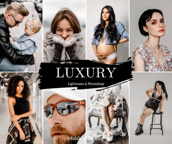 Luxury Presets Lightroom Desktop & Mobile Aesthetic Influencer Presets Minimal - DL Presets