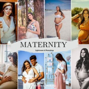 Maternity Presets Lightroom Desktop & Mobile Indoor, Family, Newborn, Mother