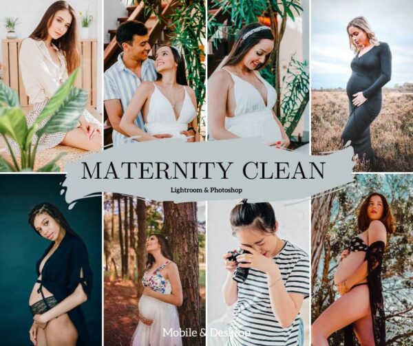 Maternity Presets Lightroom Mobile e Desktop Family Preset Motherhood