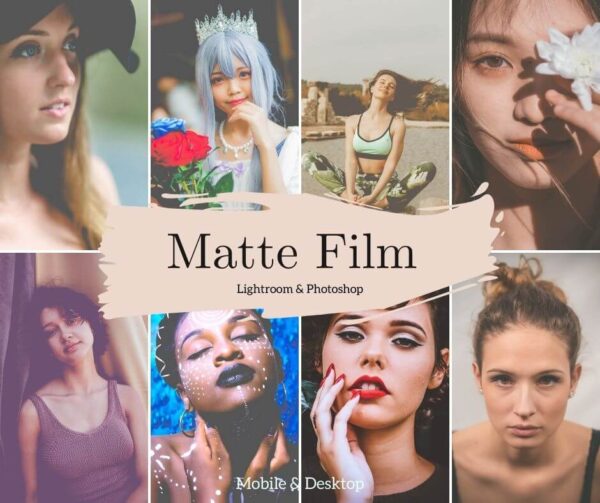 Matte Lightroom Presets Desktop & Mobile Muted Tones Filters - DL Presets