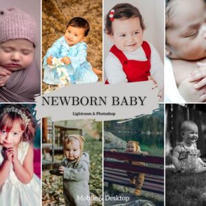 Newborn Baby Presets Lightroom Mobile & Desktop Family DNG Preset DL