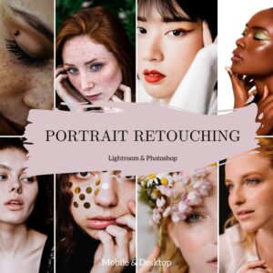 Portrait Retouching Presets Lightroom Mobile & Desktop Face Bright (1)