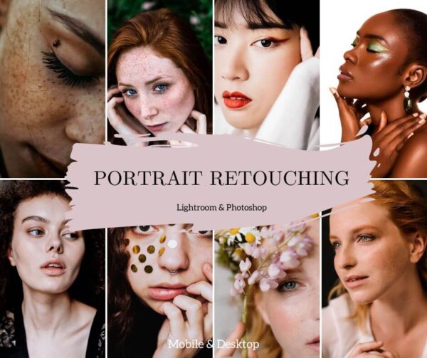 Portrait Retouching Presets Lightroom Mobile & Desktop Face Bright (1)