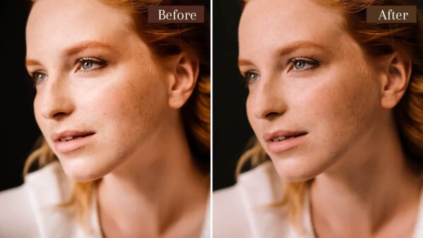 Portrait Retouching Presets Lightroom Mobile Desktop Face Bright 2