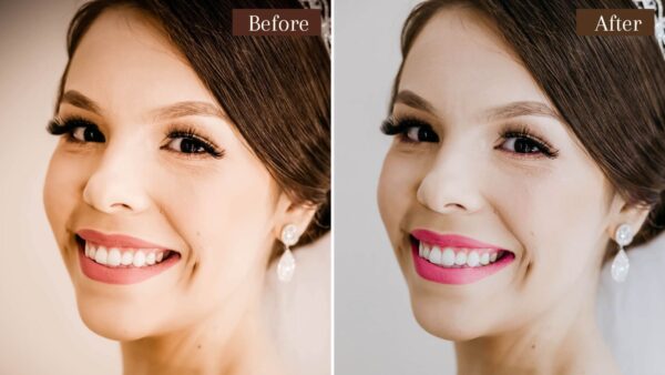 Portrait Retouching Presets Lightroom Mobile Desktop Face Bright 6