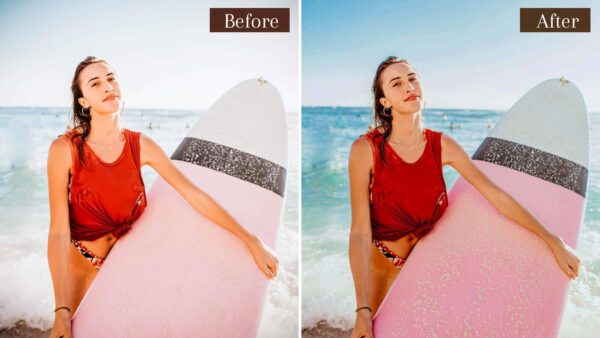 Red Presets Lightroom Mobile Desktop Fashion Influencer Travel Presets Colorful DL Preset 8