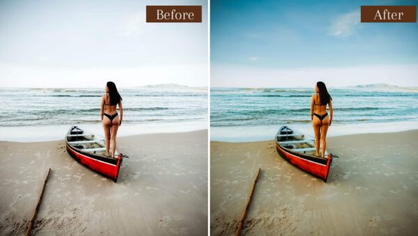 SUMMER PRESETS Lightroom Mobile Desktop Aesthetic Warm Color DLPresets 6