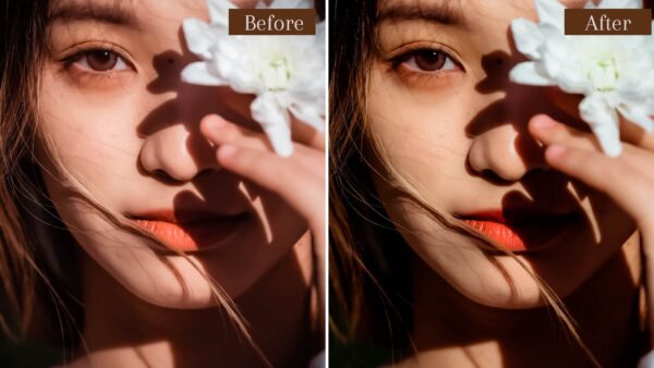 Skin Retouch Lightroom Presets Mobile Desktop Beauty Selfie Makeup Preset 2