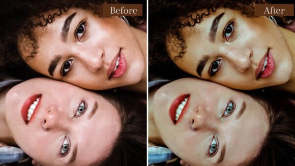 Skin Retouch Lightroom Presets Mobile Desktop Beauty Selfie Makeup Preset 8