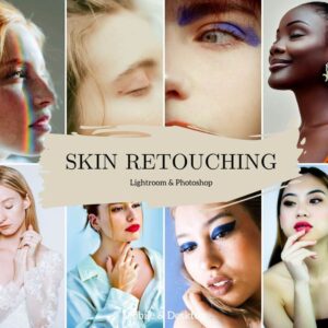 Skin Retouching Presets Portrait Soft Skin Instagram Blogger Lightroom