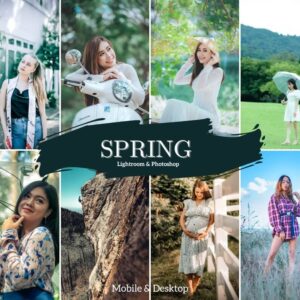 Spring Presets for Lightroom Mobile & Desktop Preset for Easter - DL Presets