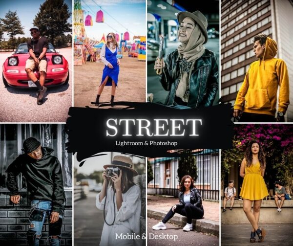 Street Presets Lightroom Mobile & Desktop Different Preset Urban For Insta