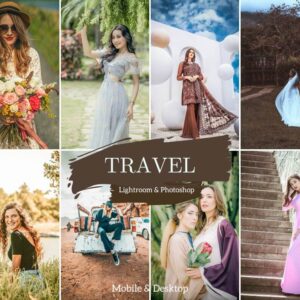 Travel blogger Presets Lightroom Mobile Wanderlust Preset Moody