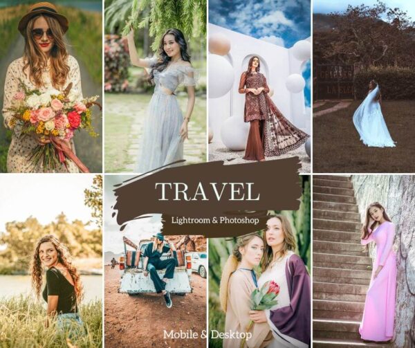 Travel blogger Presets Lightroom Mobile Wanderlust Preset Moody