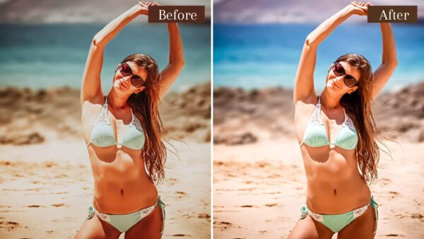 Tropical Lightroom Presets for Summer Travel Influencer Lifestyle Filters Dl Presets 11