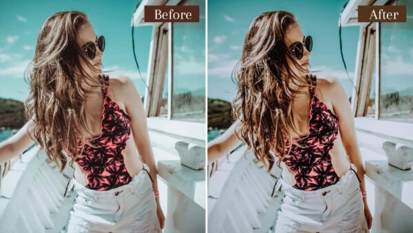 Tropical Lightroom Presets for Summer Travel Influencer Lifestyle Filters Dl Presets 3