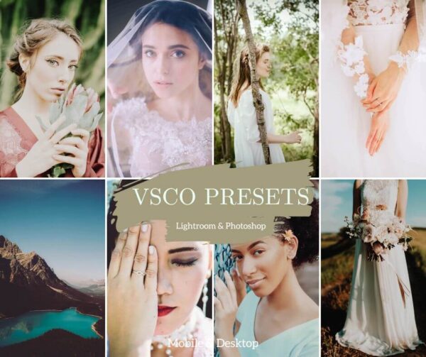 VSCO Presets Fashion Lightroom Mobile & Desktop Lifestyle Influencer Filter