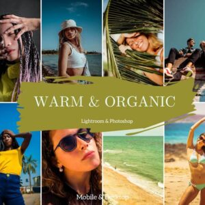 Warm & Organic Presets Lightroom Mobile & Desktop Organic Boho Home Preset