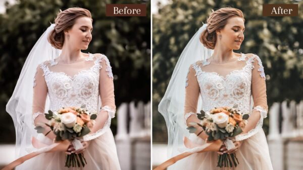 Wedding Lightroom Presets Boho Couple Moody Cream Wedding Filter 4