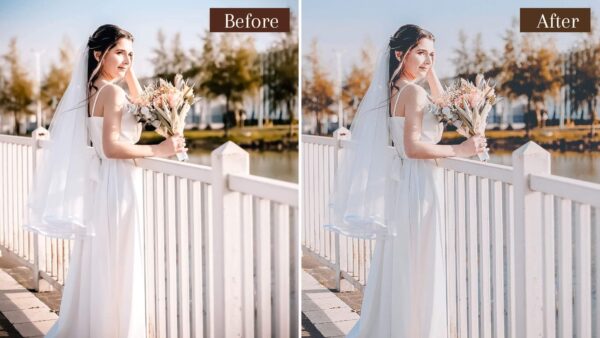 Wedding Lightroom Presets Boho Couple Moody Cream Wedding Filter 6