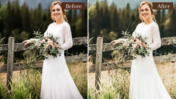 Wedding Lightroom Presets Boho Couple Moody Cream Wedding Filter 7