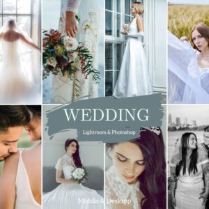 Wedding Presets Lightroom Mobile & Desktop Bright Light Airy Preset