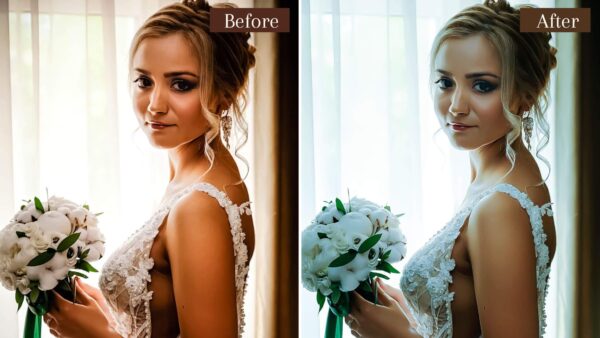 Wedding Presets Lightroom Mobile Desktop Bright Light Airy Preset 2