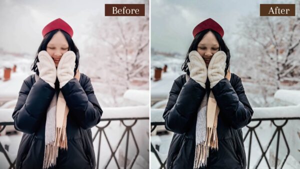 Winter Presets Lightroom Mobile DesktopClean Filter Lifestyle DL Presets 3